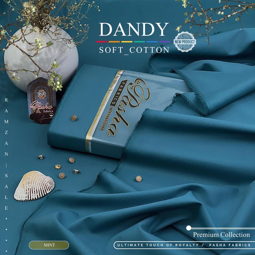 PASHA Brand
`Soft Cotton - PREMIUM PLUS` Mint