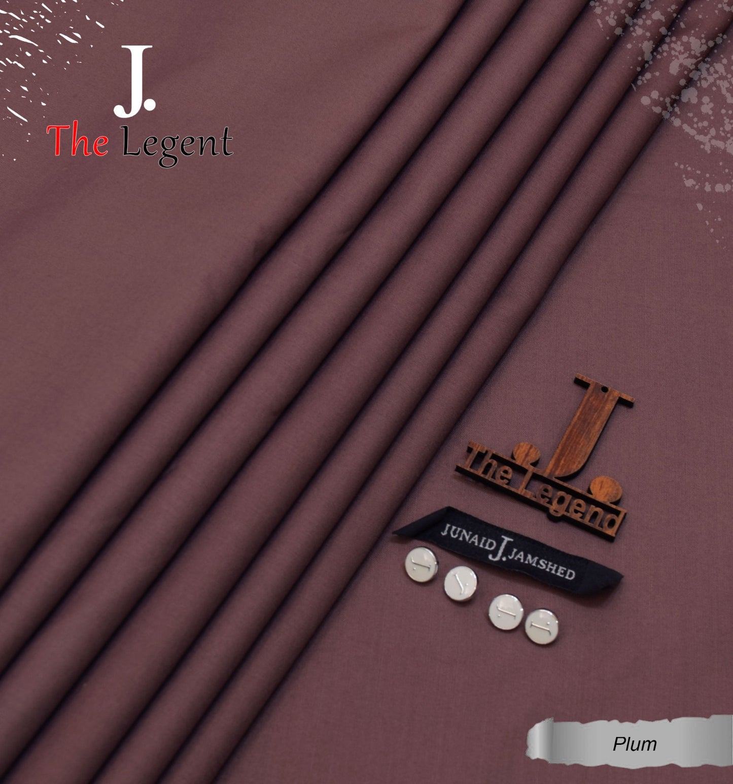 J. Summer Wash & Wear | Plum | Allow to Open Parcel