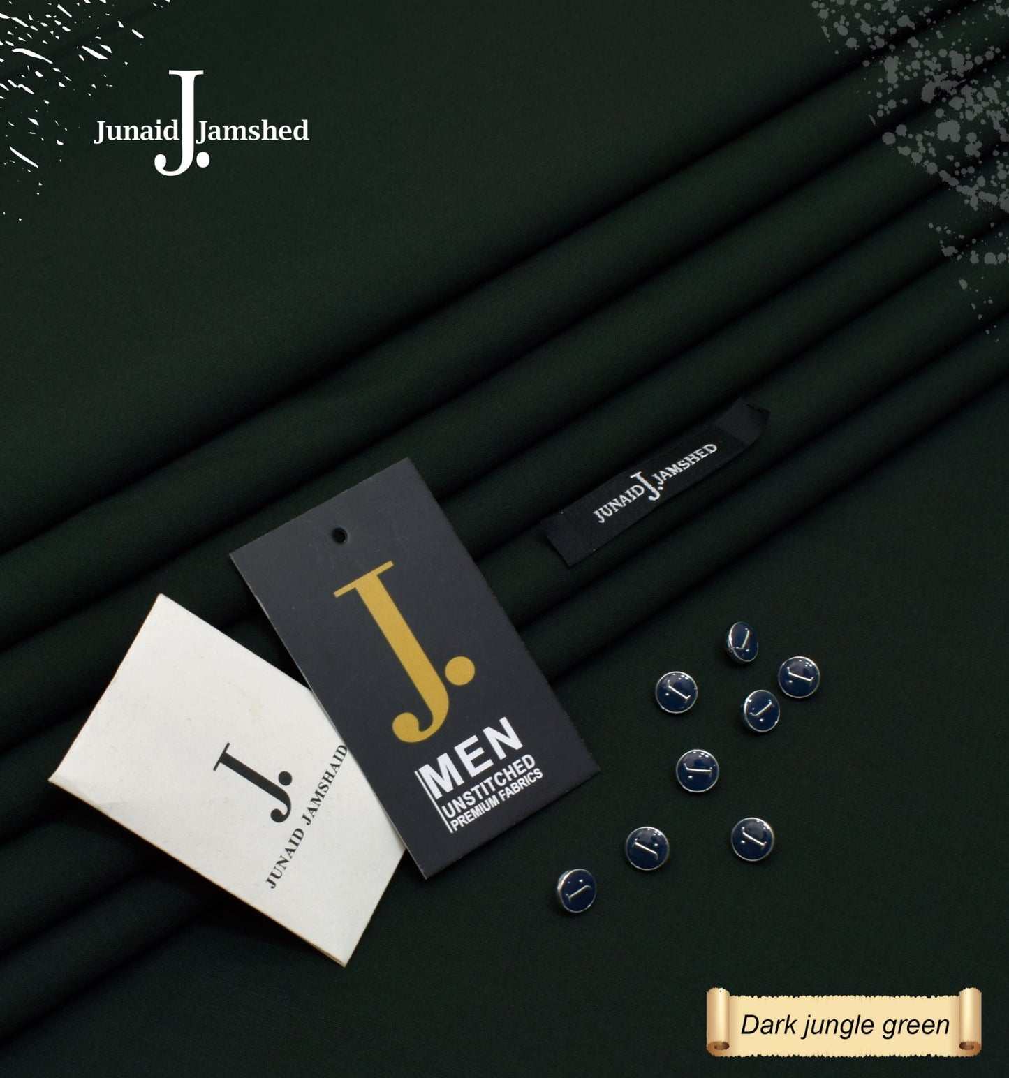 J. Summer Wash & Wear | Dark Jungle Green | Allow to Open Parcel