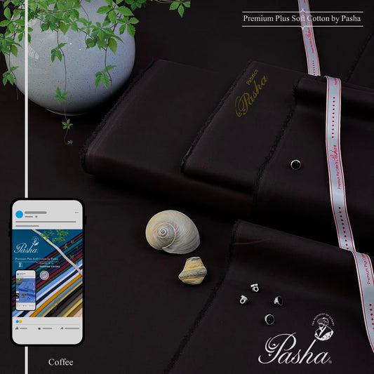 PASHA Brand 
`Soft Cotton - PREMIUM PLUS` Coffee