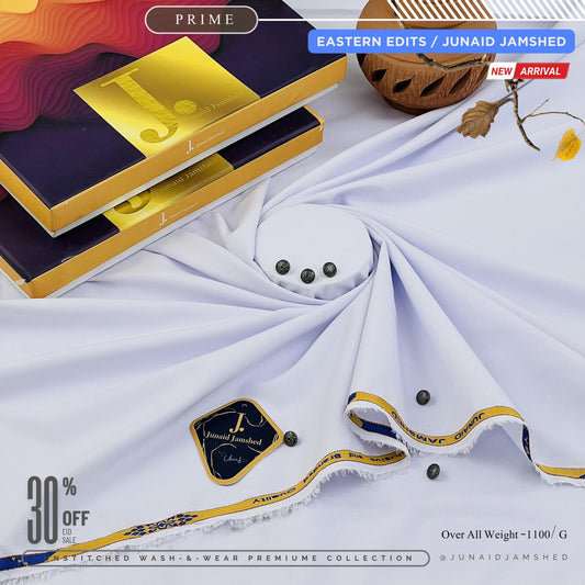 J. Summer Wash & Wear | Prime White | Allow to Open Parcel