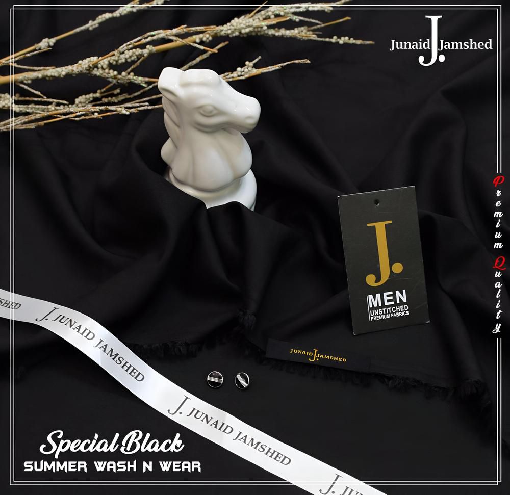 J. Summer Wash & Wear | Jet Black | Allow To Open