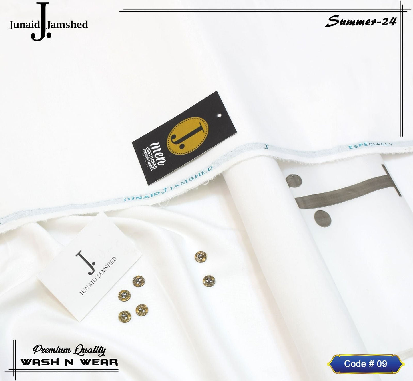 J. Summer Wash & Wear | Pearl White