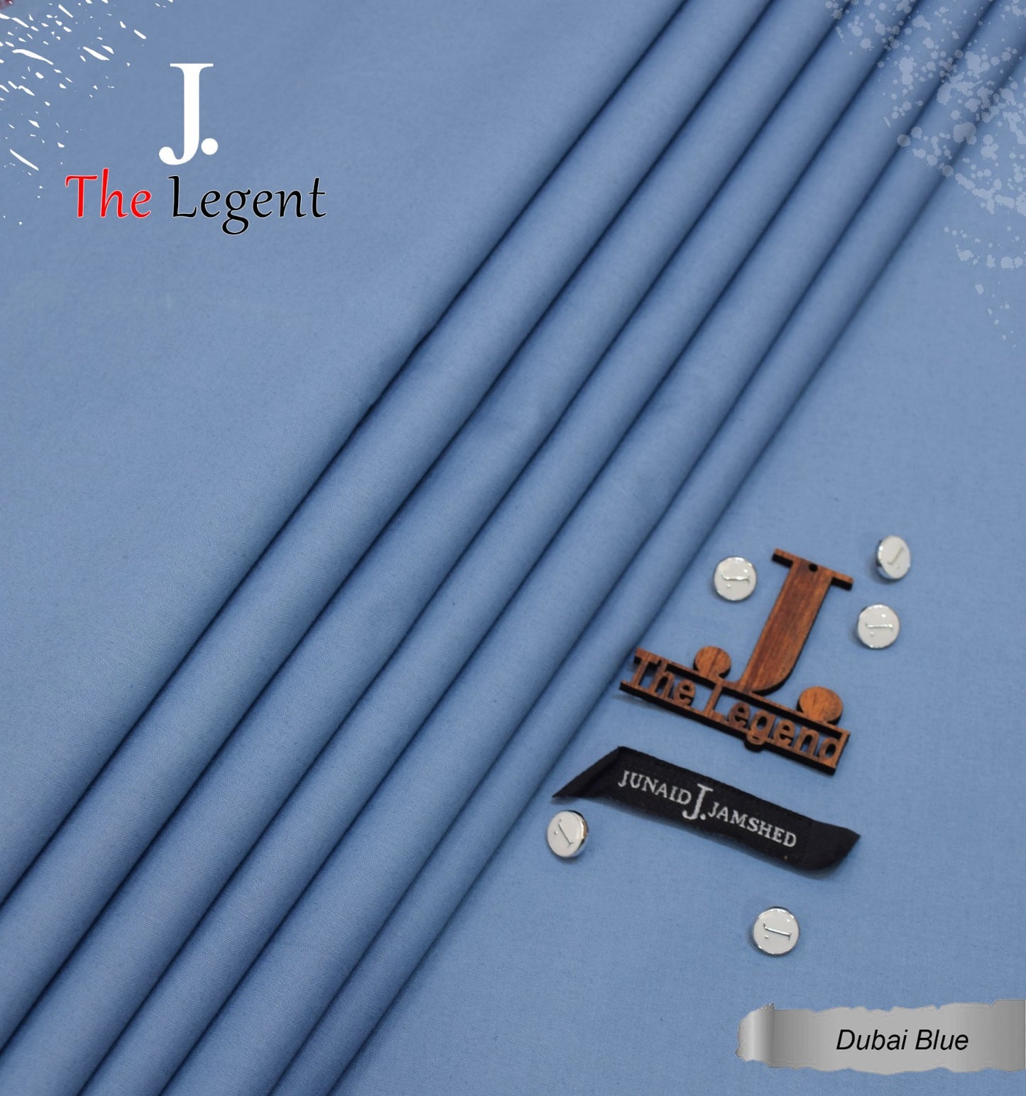 J. Summer Wash & Wear | Dubai Blue | Allow to Open Parcel
